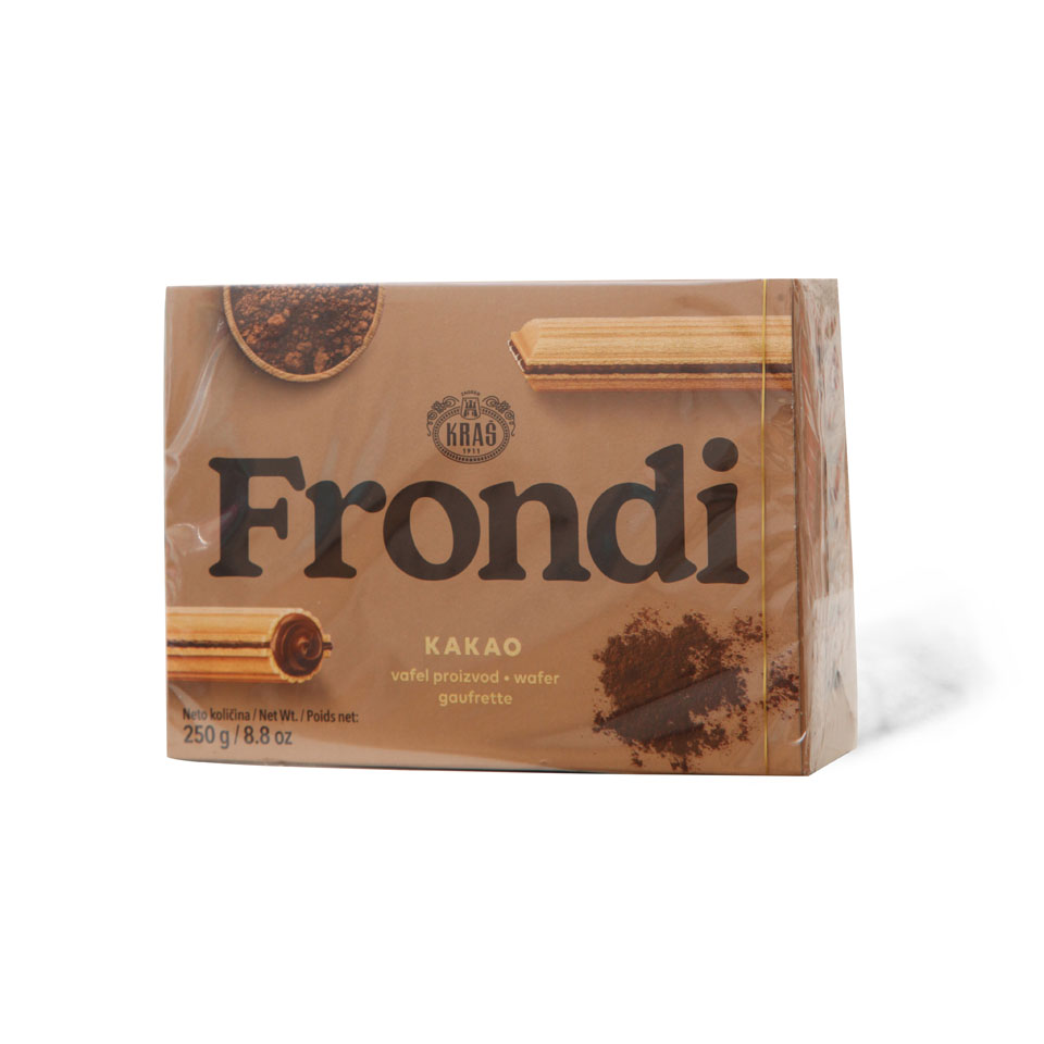 Keks Frondi vafl kakao 250g