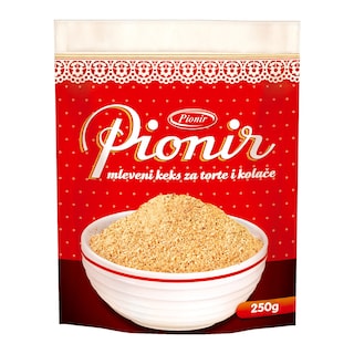 Keks mleveni Pionir 250g