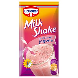 Milk Shake jagode Dr.Oetker 36g