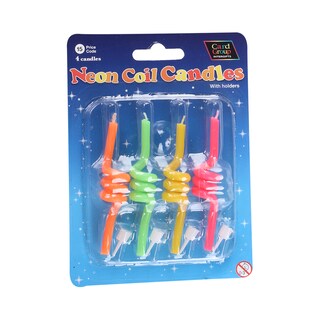 Muzicke&neon.spiralne svecice Card Group