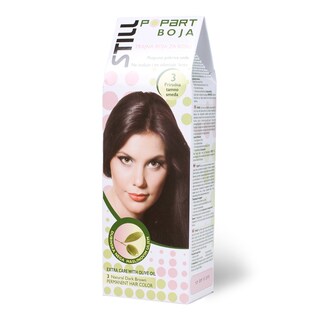 Farba/kosu Still Popart 3-prir.tam.smedj