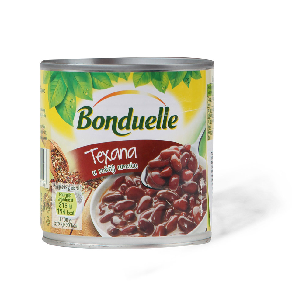 Crveni pasulj/sos rostilj Bonduelle 400g