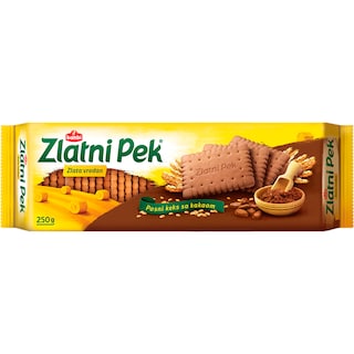 Keks Zlatni Pek ukus kakao 250g