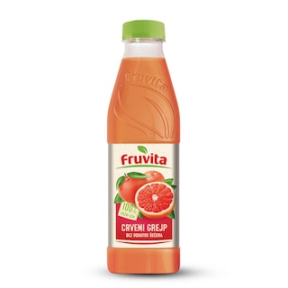 Sok crveni grejp 100% Fruvita 0.75l