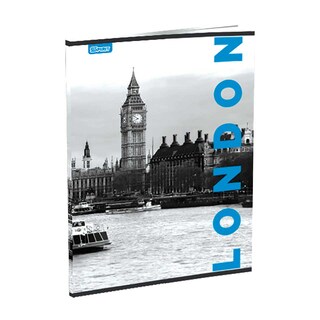 Sveska A4 mp 52l karo gliter