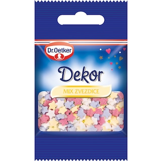 Dekorativne mix zvezdice Dr.Oetker 10g