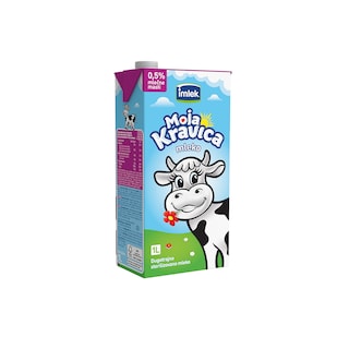 Mleko 0.5%mm Moja kravica TB slim 1L