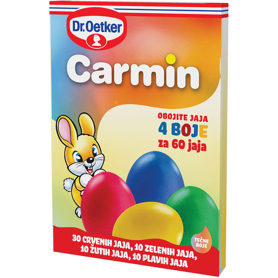Boja za jaja 4/1 Carmin Dr.Oetker 20g