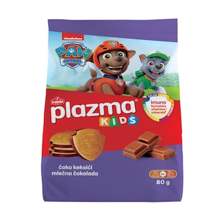 Plazma Kids keksici sa cokoladom 80g