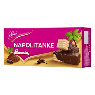 Napolitanka cok.bananica prel.Stark.135g