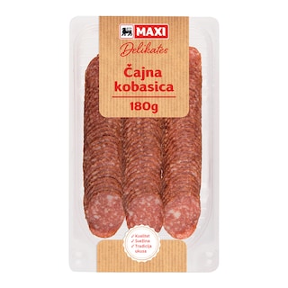 Cajna kobasica slajsMaxi 180g 