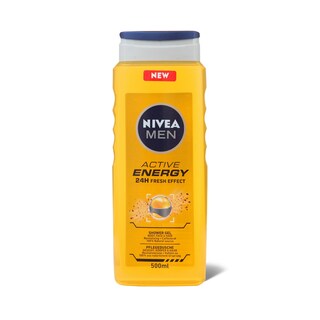 Gel/tus.Nivea Men Active Energy 500ml