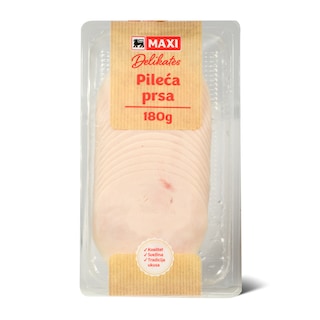 Pileca prsa slajs Maxi 180g 