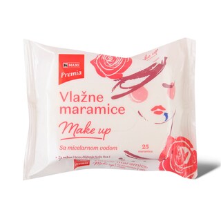 Vlazne maramice Premia make up 25/1
