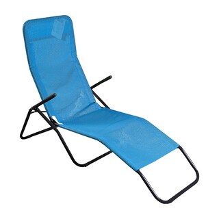 Lezaljka plaza 186x58x95cm plava C1835B