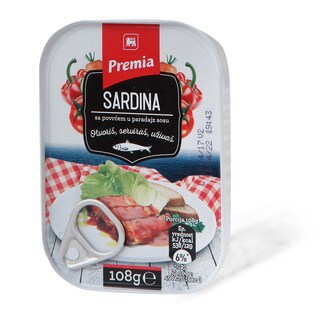 Sardina sa povr.par.sos Premia108g