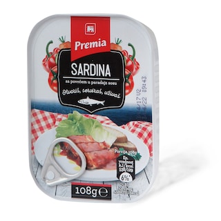 Sardina sa povr.par.sos Premia108g