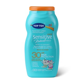 Losion za suncanje Top Ten kids colour sens.SPF30 200ml