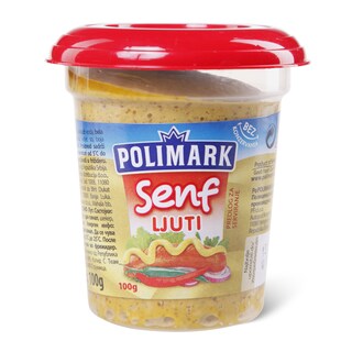 Senf Polimark ljuti casa 100g