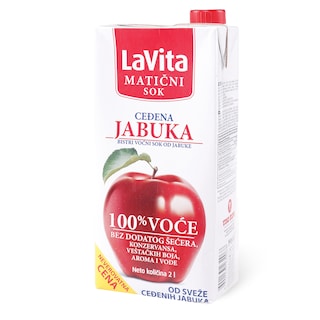 Sok jabuka 100% La Vita 2l