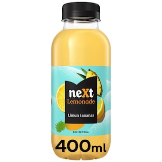 Nap.limunada limun,ananas Next 0,4l PET