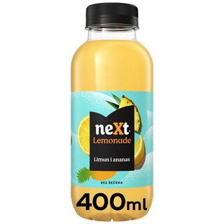 Nap.limunada limun,ananas Next 0,4l PET