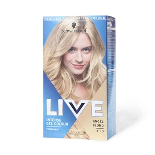 Boja za kosu 10.0 andjeoska plava Live