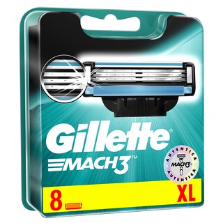 Patrone Mach3 Gillette 8pcs