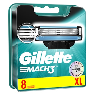 Patrone Mach3 Gillette 8pcs