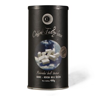 Secer tuba bela kocka 400gr