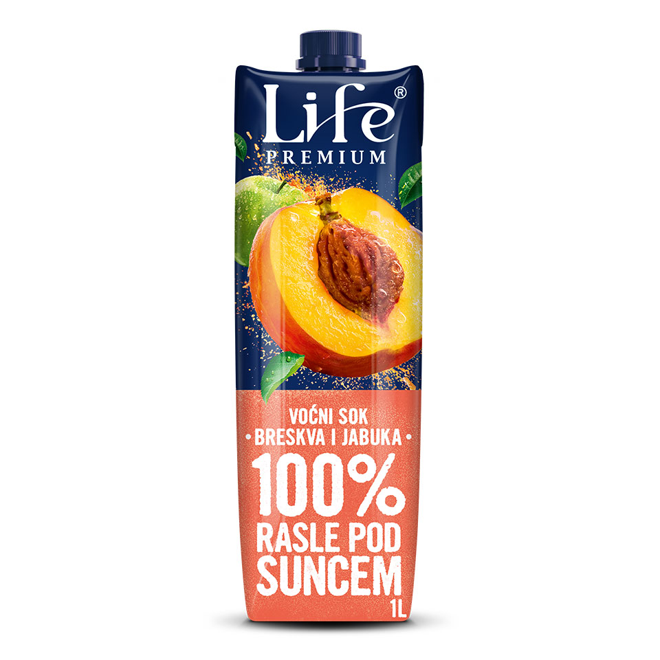 Sok bresk.jab.100% Nectar Life 1l brik