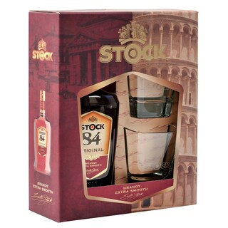 Brendi vsop Riserva Stock 84 0,7l+2case