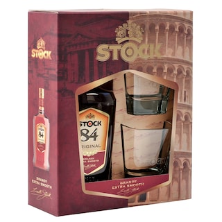 Brendi vsop Riserva Stock 84 0,7l+2case