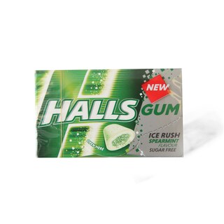 Zvaka Halls spearmint 18g