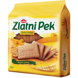 Keks Zlatni Pek 750g, Koncern Bambi