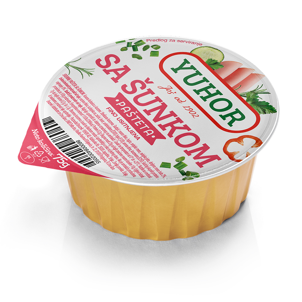 Pasteta sa sunkom Yuhor 75g