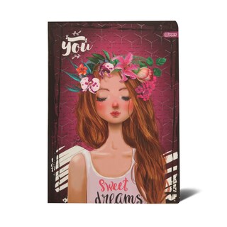 Sveska A4 mp karo 52L devojke