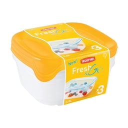 Set Frigo posuda/cuv.hrane Cruver 3x0.8l