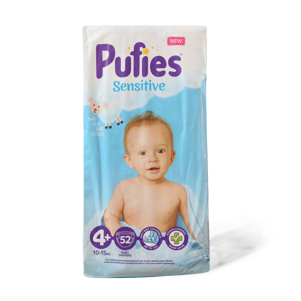 Pelene Pufies MP SENSITIVE 52 PCS 4+