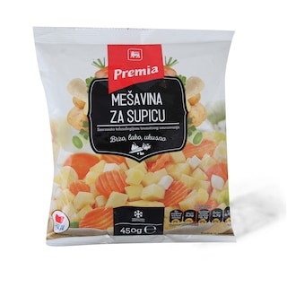 Smrznuta mesavina za supicu Premia 450g