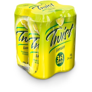 Pivo limun Lav Twist lim.0.5l 3+1gratis