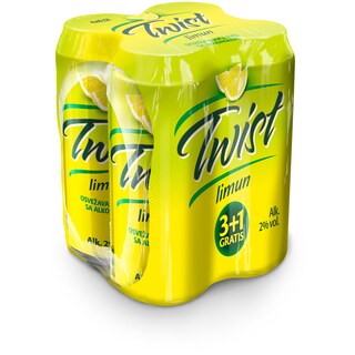 Pivo limun Lav Twist lim.0.5l 3+1gratis
