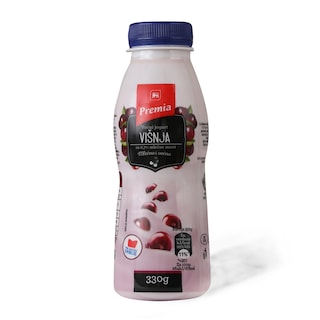 Vocni jogurt visnja Premia 330g