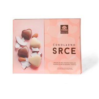 Praline cokoladna srca Premier 135g