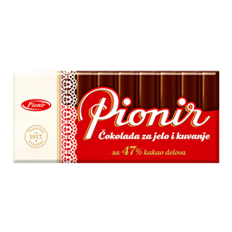 Cokolada za jelo i kuvanje Pionir 200g