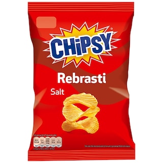 Cips rebrasti slani Chipsy 95g