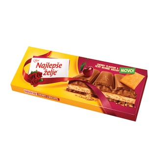 Cokolada NZ visnja i keks 270g