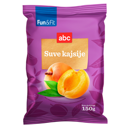 Suva kajsija ABC 150g