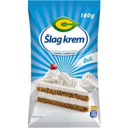 Slag krem beli 180g