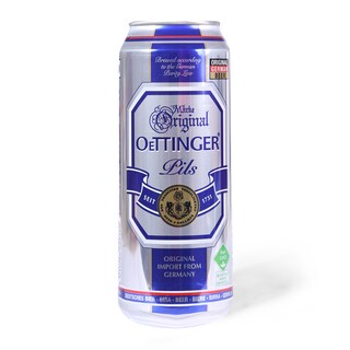 Pivo Oettinger Pils 0,5L 4,7% alk.